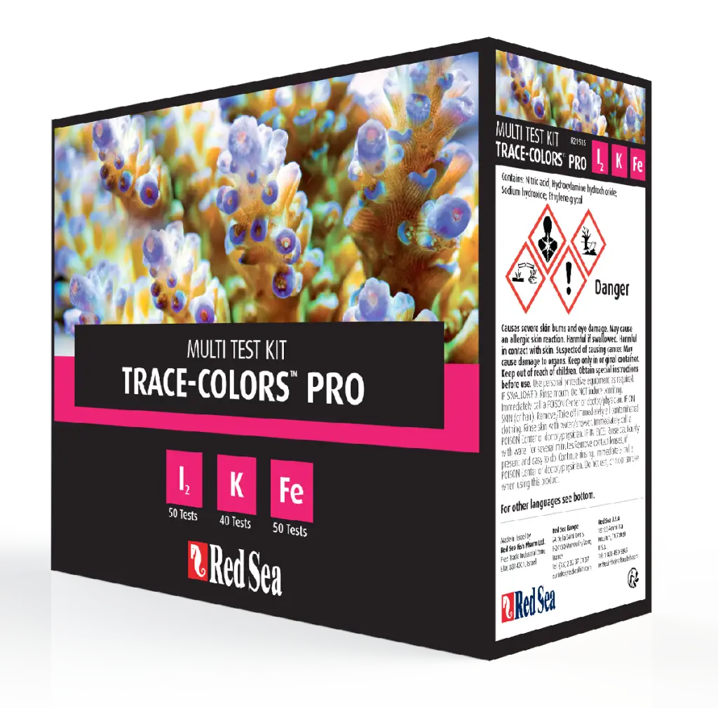 Red Sea - Kit multitest Coral Colors Pro (I2,K,Fe)