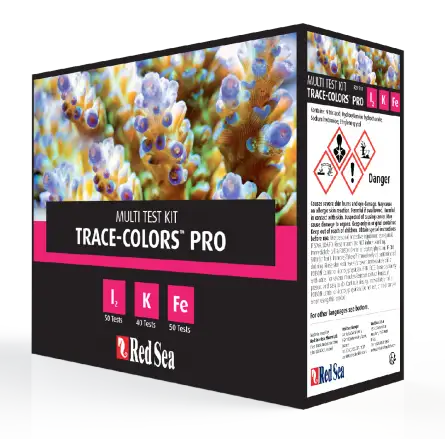 Red Sea - Coral Colors Pro MultiTest Kit (I2,K,Fe) Red Sea - Coral Colors Pro MultiTest Kit (I2,K,Fe)