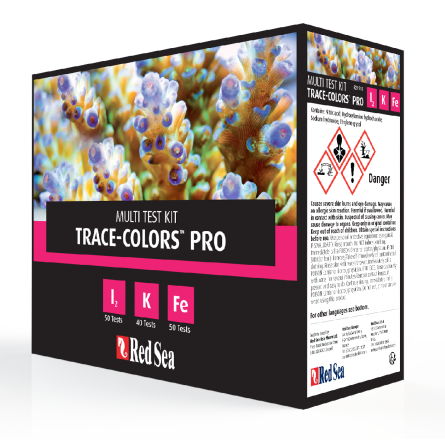 Red Sea - Kit multitest Coral Colors Pro (I2,K,Fe) Red Sea - Kit multitest Coral Colors Pro (I2,K,Fe)