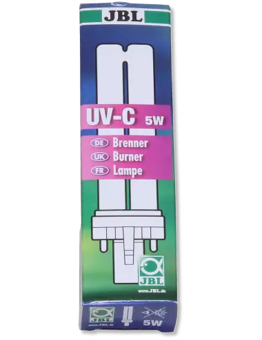 JBL - AquaCristal UV-C 5 W - Lampe pour Filtre UV