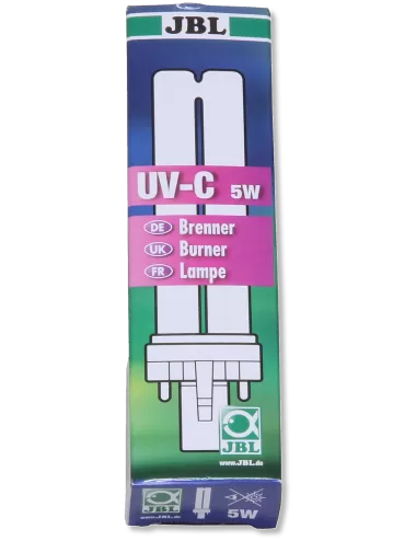 JBL - AquaCristal UV-C 5 W - Lâmpada com filtro UV