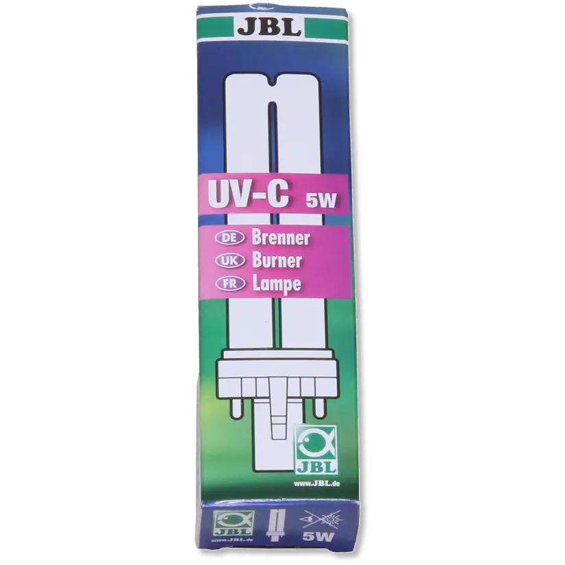 JBL - AquaCristal UV-C 5 W - Lampe pour Filtre UV