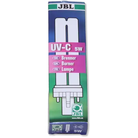 JBL - AquaCristal UV-C 5 W - Lámpara para filtro UV JBL - AquaCristal UV-C 5 W - Lámpara para filtro UV