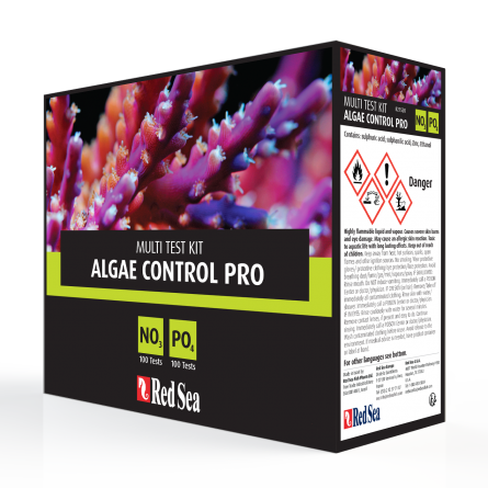 Red Sea - Kit multitest per il controllo delle alghe NO₃ e PO₄ Red Sea - Kit multitest per il controllo delle alghe NO₃ e PO₄