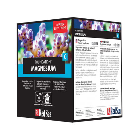 Red Sea – Reef Foundation C (Mg) – 1 kg Pulver Red Sea – Reef Foundation C (Mg) – 1 kg Pulver