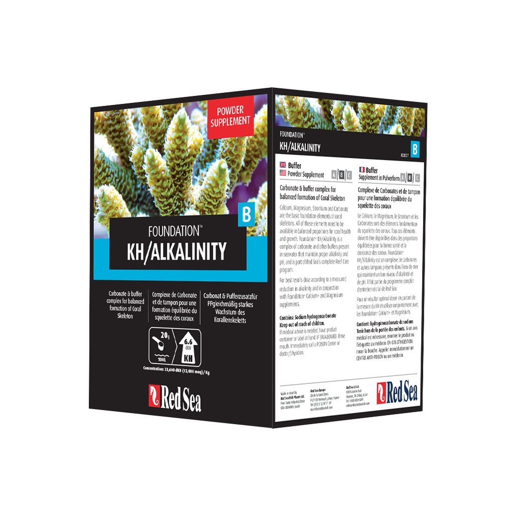 Red Sea - Reef Foundation B (Alk) - 1 kg de polvo