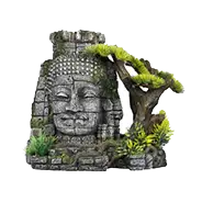 Resin decorations for freshwater aquariums