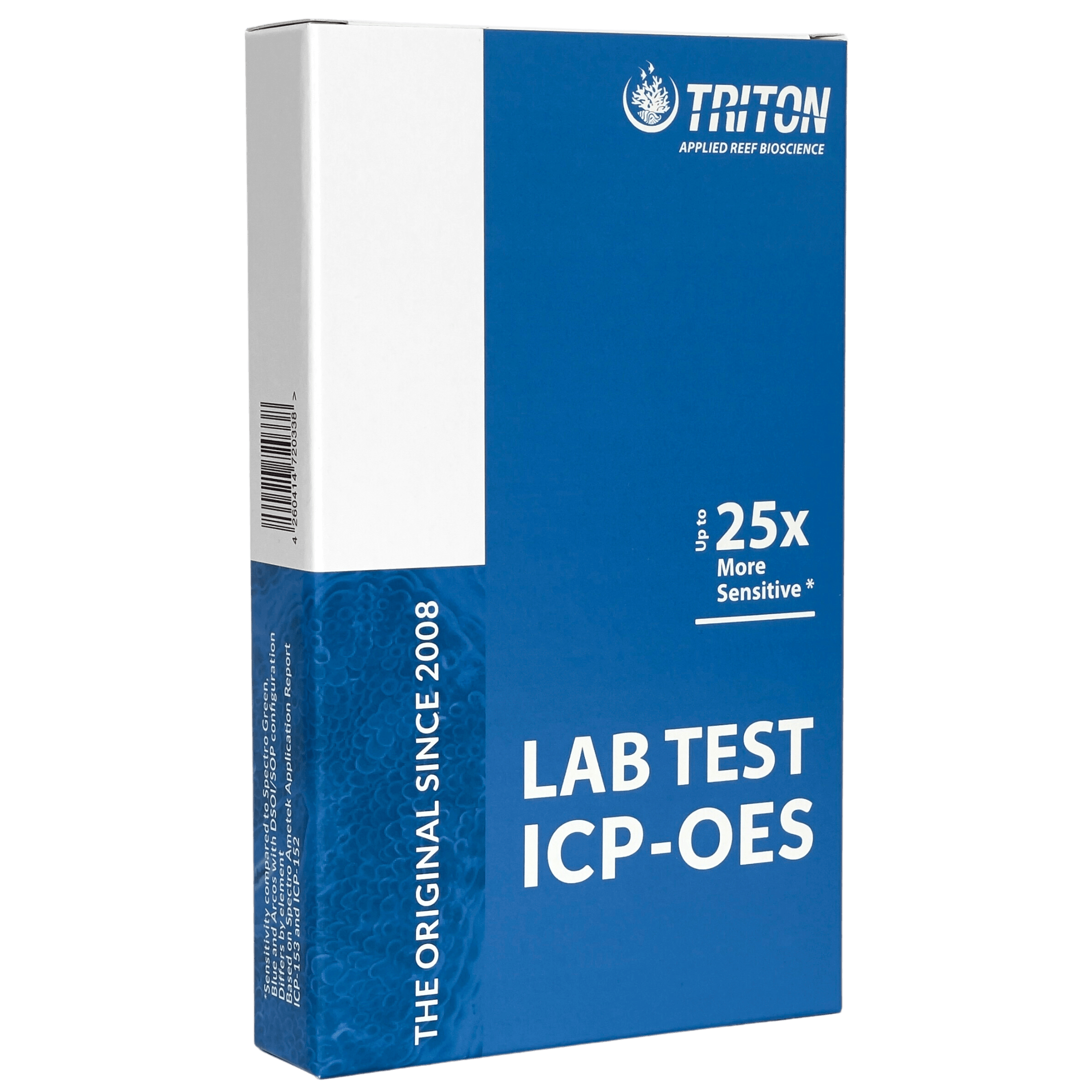 Vue de face de la taie d'oreiller de test Triton ICP