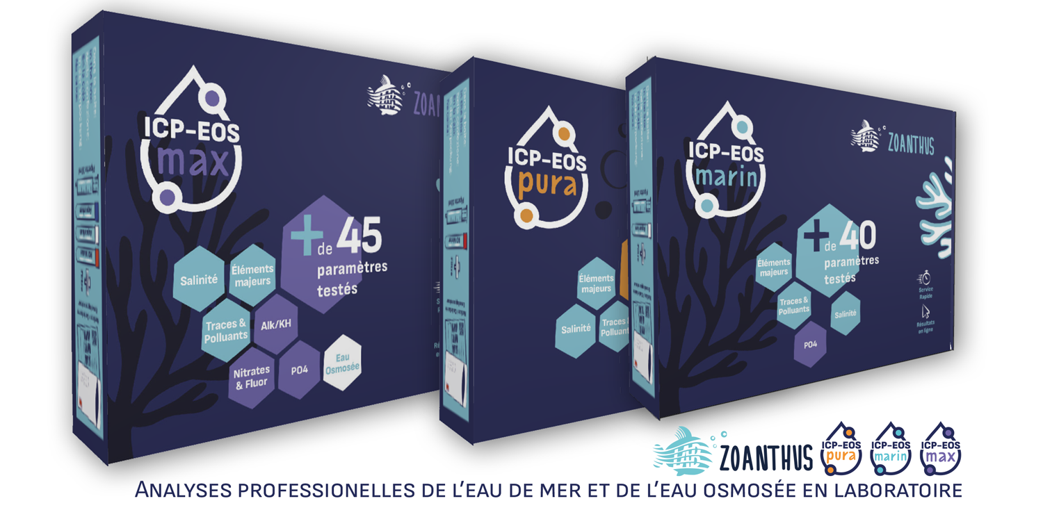 Analyses laboratoire Zoanthus Lab