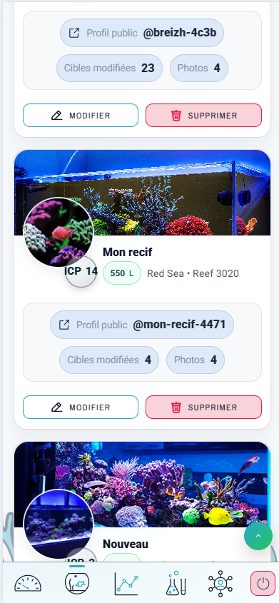 Acquari su mobile
